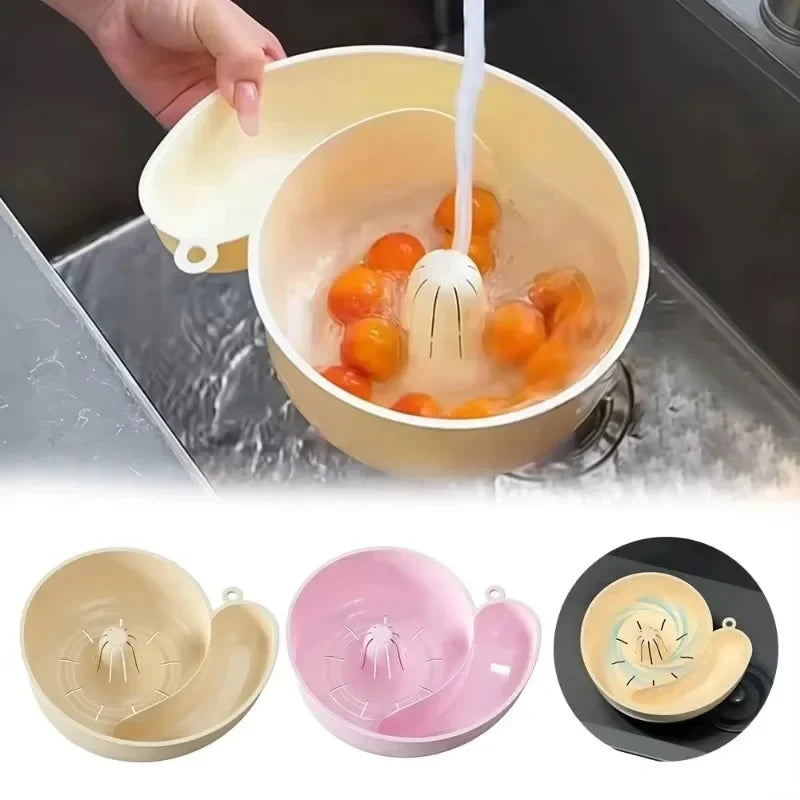 Snail Shape Vegetable Drainer