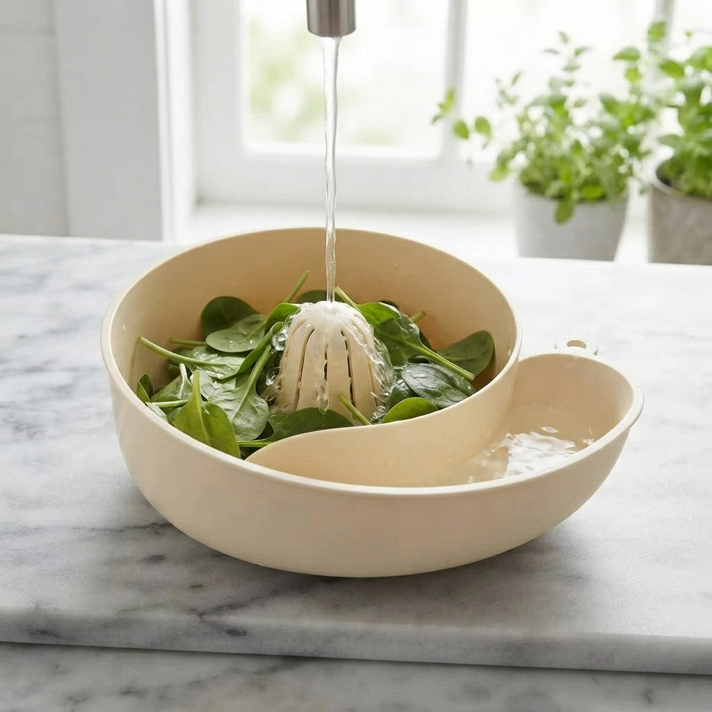 Snail Shape Vegetable Drainer